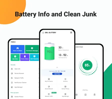 Ora Battery, Cleaner Antivirus android App screenshot 6